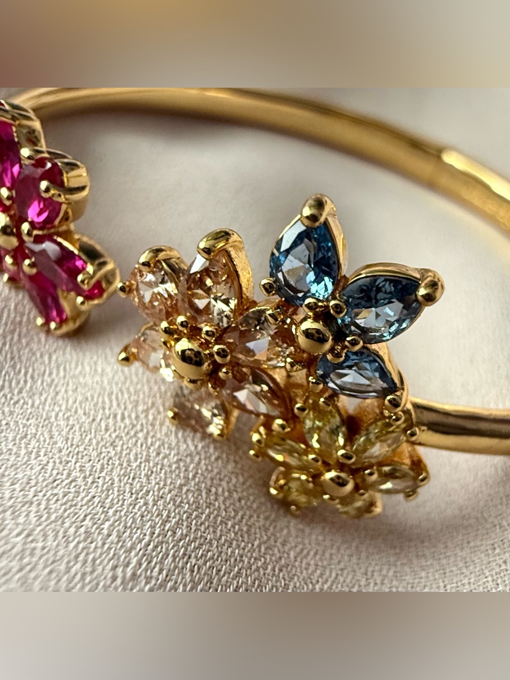 Kate Spade First Bloom Open Cuff Bracelet - Picture 3 of 7